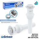 DESAGUE PUSH PLASTICO CON REBOSADERO GRIVEN BASIC
