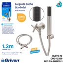 REGADERA PARA DUCHA TIPO BIDET SATINADO GRIVEN