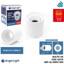 LAMPARA SPOT REDONDA SUPERFICIAL GU10 10.5CM BLANCO ANGEL LIGHT