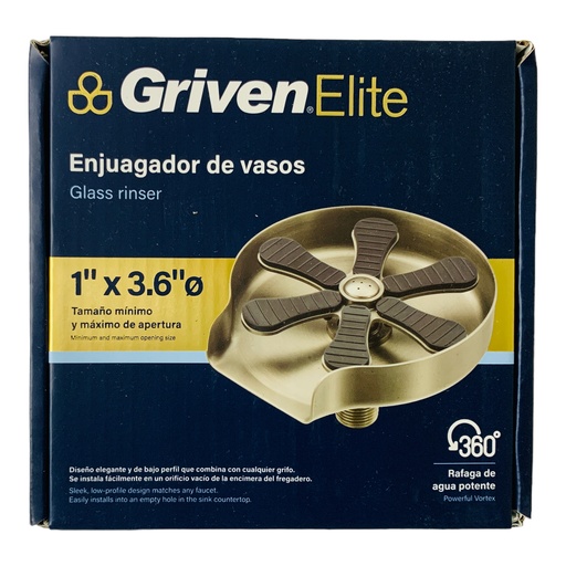 [12264] ENJUAGADOR DE VASOS A PRESION 1/2" GRIVEN ELITE