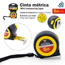 CINTA METRICA 5 METROS SECURITY
