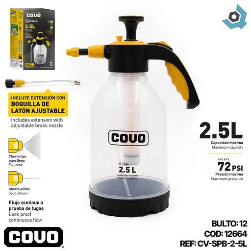 [12664] ATOMIZADOR 2.5L COVO