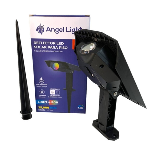 [12685] REFLECTOR LED SOLAR 1.5W PARA PISO ANGEL LIGHT