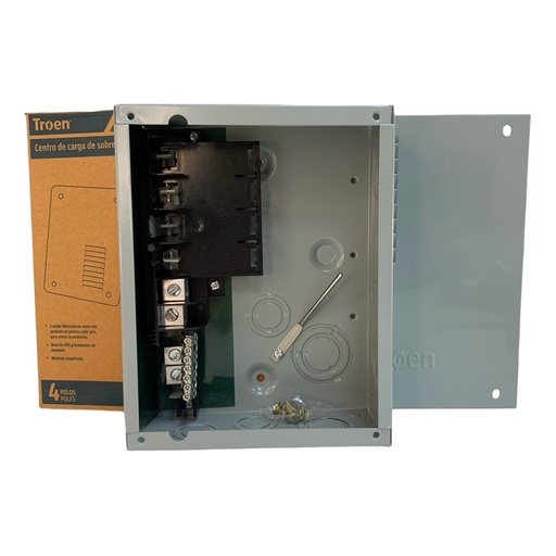 [12715] CAJERA ELECTRICA 4 CIRCUITOS THQL TROEN