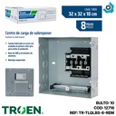 CAJERA ELECTRICA 8 CIRCUITOS THQL TROEN