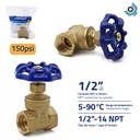 VALVULA COMPUERTA 1/2" GRIVEN