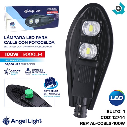 [12744] LAMPARA DE LED 100W TIPO COBRA  ANGEL LIGHT