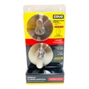 CERROJO CILINDRO MARIPOSA 45MM REDONDO SATINADO COVO