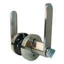 CERRADURA DE MANILLA DE ENTRADA SATINADA COVO