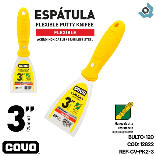 [12822] ESPATULA 3" COVO