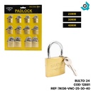 SET DE CANDADOS 25MM 30MM 40MM CASTOR