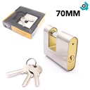 CANDADO 70MM ANTICIZALLA CASTOR