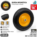 RUEDA NEUMATICA CON RIN PARA CARRETILLA 16" COVO