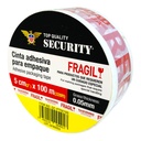 CINTA ADHESIVA 5CM X 100M PARA EMPAQUE SECURITY