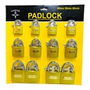 SET DE CANDADOS 40MM 50MM 60MM CASTOR