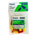 JUEGO DE CONECTORES PARA CABLES 20 PZAS TROEN
