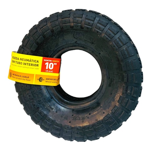 [12947] RUEDA NEUMATICA PARA CARRETILLA 10" COVO