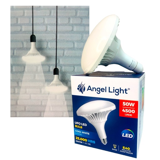 [12950] BOMBILLO LED OVNI 50W 6400K ANGEL LIGHT