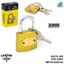 CANDADO 30MM CASTOR