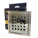 DESAGUE DE PISO 4X4" GRIVEN ELITE