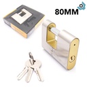 CANDADO 80MM ANTICIZALLA CASTOR