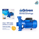 BOMBA DE AGUA CENTRIFUGA 2HP GRIVEN