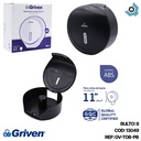 DISPENSADOR DE PAPEL HIGIENICO ABS NEGRO GRIVEN