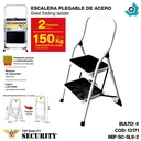 ESCALERA PLEGABLE DE ACERO SECURITY