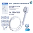 DUCHA TIPO TELEFONO 7 FUNCIONES GRIVEN BASIC
