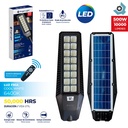 LAMPARA LED 500W CON PANEL SOLAR 6400K ANGEL LIGHT