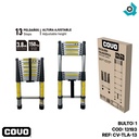 ESCALERA TELESCOPICA DE ALTURA AJUSTABLE 3.8M COVO