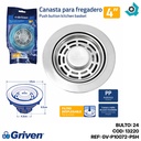 DESAGUE PARA FREGADERO 4" GRIVEN