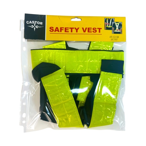[13241] CHALECO DE SEGURIDAD REFLECTIVO CASTOR
