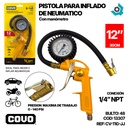 PISTOLA PARA INFLADO DE NEUMATICO 12" COVO