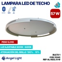 LAMPARA LED 57W DE TECHO LUZ AJUSTABLE BLANCA ANGEL LIGHT