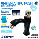 GRIFERIA TIPO PUSH ABS NEGRO GRIVEN BASIC