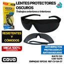 LENTES PROTECTORES OSCUROS COVO
