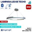LAMPARA LED 35W DE TECHO LUZ AJUSTABLE BLANCA ANGEL LIGHT