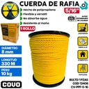 RAFIA 5/16" 330 METROS COVO (MECATE)