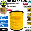 RAFIA 1/2" 140 METROS COVO (MECATE)