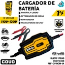 CARGADOR MANTENEDOR PARA BATERIAS DE 6/12V COVO