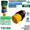 TOMACORRIENTE 125V CON TIERRA TROEN