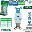 TOMACORRIENTE 250V ALTA TENSION TROEN