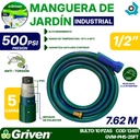 MANGUERA 1/2" REFORZADA 7.52 M GRIVEN MASTER