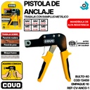PISTOLA DE ANCLAJE PARA RAMPLUG METALICO COVO
