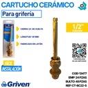 CARTUCHO CERAMICO 1/2" PARA VALVULA GRIVEN