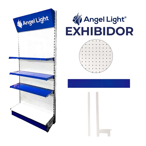 [POP054] EXHIBIDOR ANGEL LIGHT COMPLETO