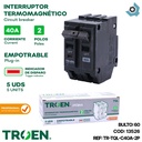 BREAKER TERMOMAGNETICO 40A 2P EMPOTRAR TQL TROEN