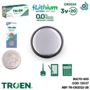 BATERIA LITHIUM 3V X 20 TROEN