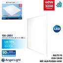 LAMPARA PANEL LED 40W DE TECHO ULTRA DELGADA 6400K ANGEL LIGHT BASIC